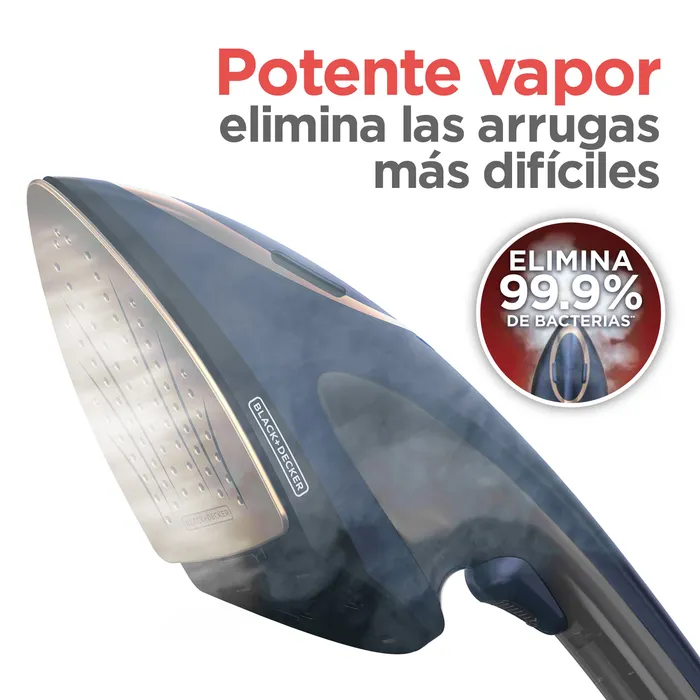 Plancha de Vapor Black+Decker 2en1 Vaporizadora vertical HGS500-LA Plancha de Vapor Black+Decker 2en1 Vaporizadora vertical