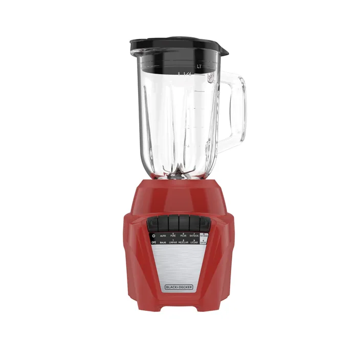 Licuadora Black+Decker Ice Crush roja, BL0876-1RDLA Licuadora Black+Decker trituradora hielo roja BL0876-1RDLA ICE CRUSH