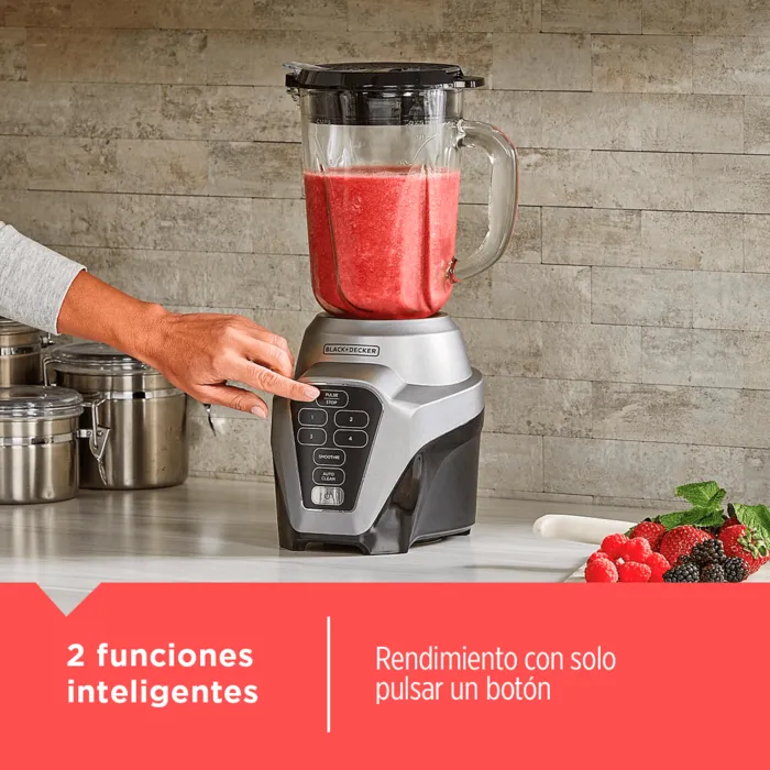 Licuadora Black+Decker Digital 700W potencia, BL0976-1MDLA Licuadora Black+Decker Digital potente 1.5L BL0976-1MDLA ICE CRUSH