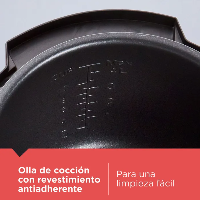 Olla multifunción Black+Decker 12 funciones de 5.7 L PR100B