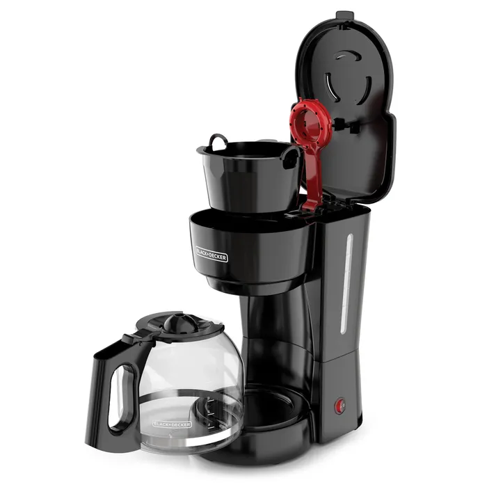 Cafetera Black+Decker Tecnología Vortex filtro 12 Tazas CM0916B