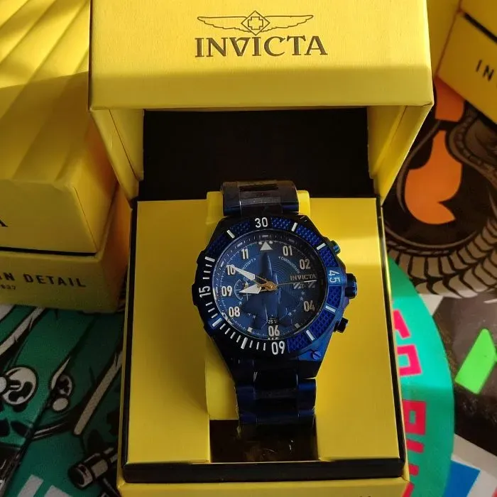 Reloj Invicta Aviator 39908 De Cuarzo Para Hombre,