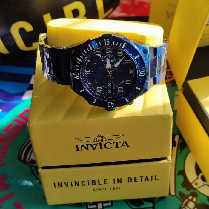 Reloj Invicta Aviator 39908 De Cuarzo Para Hombre,