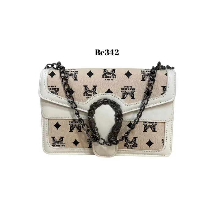 Bolso Incanta shoes Bolso Blanco Detalles Apliques Be342 BE342