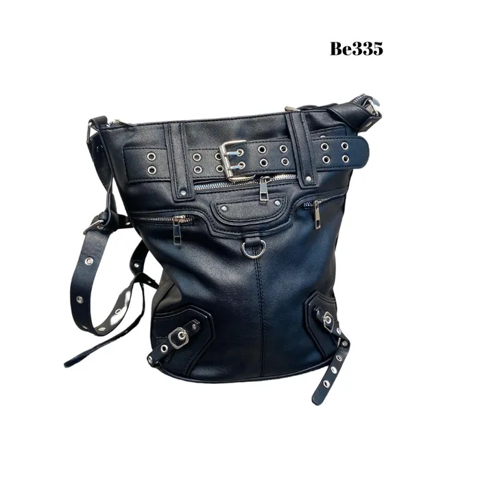 Bolso Incanta shoes Bolso Negro Apliques Be335 BE335