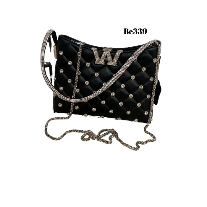 Bolso Incanta shoes Bolso Negro Apliques Be339 BE339