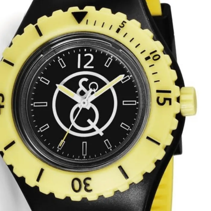 Reloj Q&Q Smile Solar Amarillo Unisex RP04J002Y