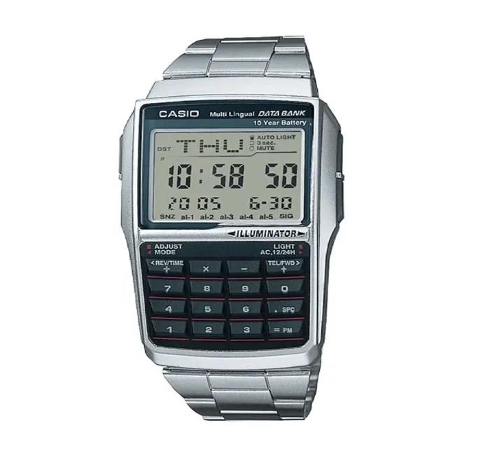 Reloj Casio para hombre en acero DBC-32D-1A