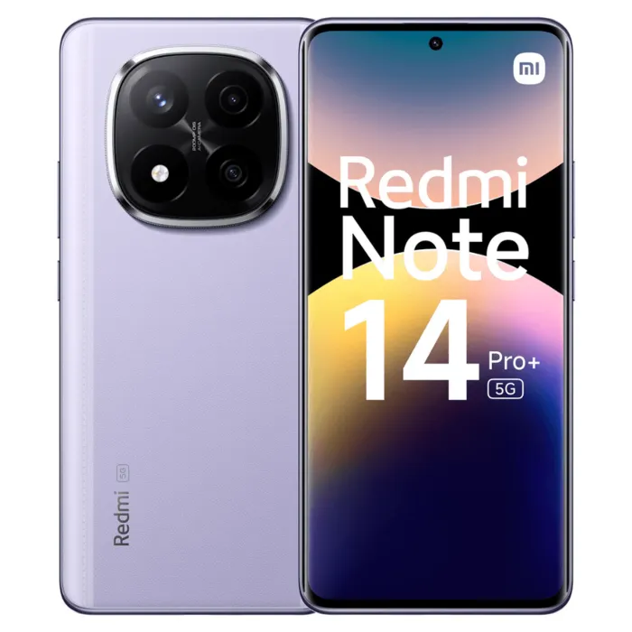 Celular Xiaomi Redmi Note 14 Pro+ 5G 12+512GB Violeta Lavanda