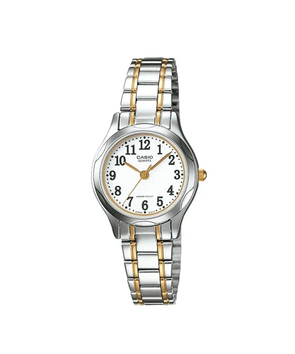 Reloj Casio Para Mujer Acero Dorado Original Ltp-1275sg-7bdf