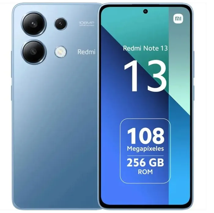 Celular Xiaomi Redmi note 13 256GB 8GB azul