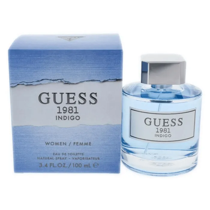 Perfume Guess Guess 1981 Indigo EDT Spray 3.4 oz Mujer