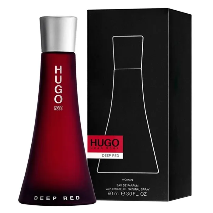 Perfume Hugo Boss Deep Red Mujer Dama 3.0Oz 90Ml Rojo Profundo