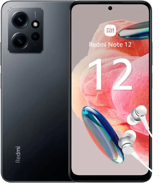 Celular Note 12 128GB 4 RAM negro