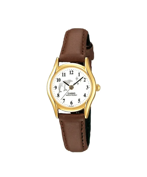 Reloj Casio Ltp-1094q-7b9rdf Mujer Cuero Original