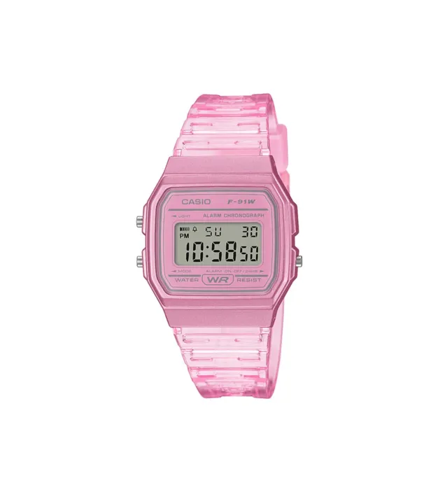 Reloj Casio Para Mujer Resina Original F-91ws-4df