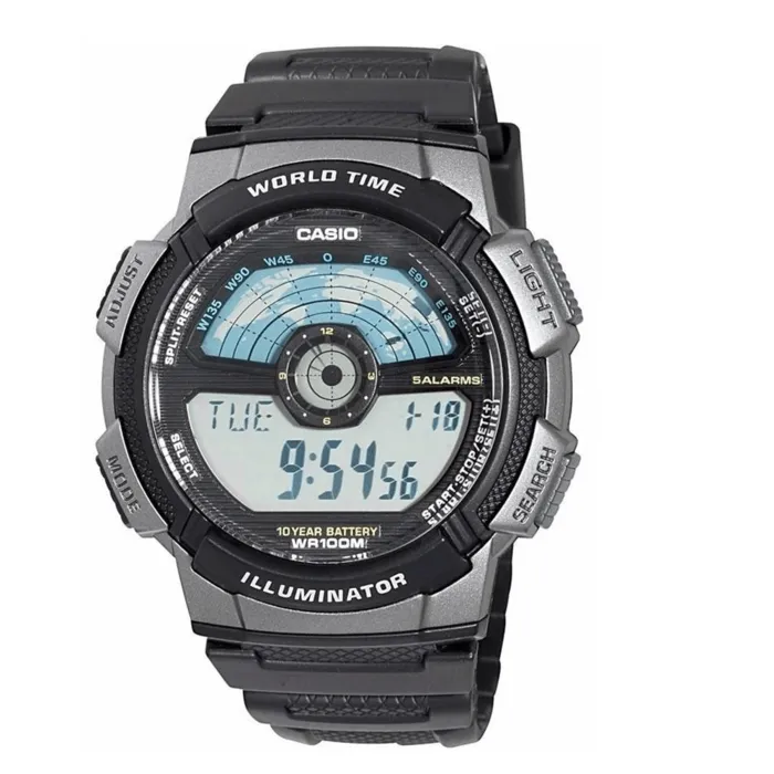 Reloj Casio Para Hombre Resina Original Ae-1100w-1avdf