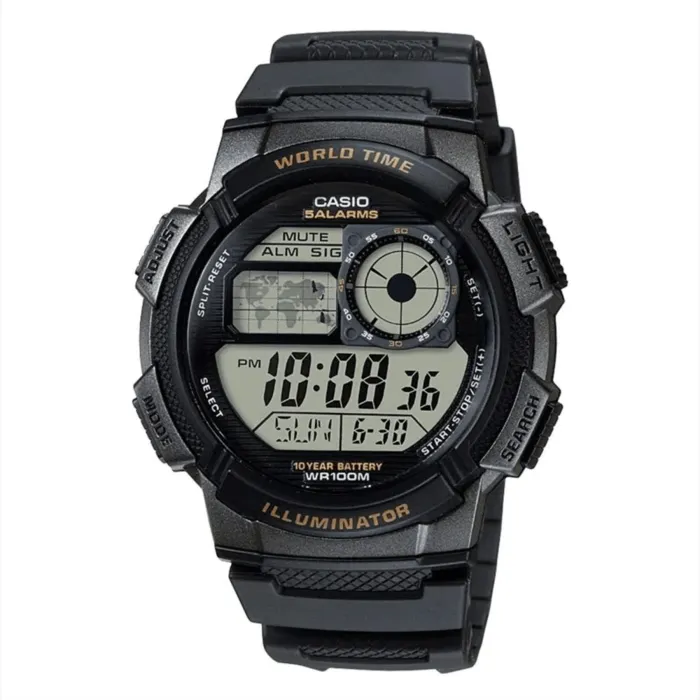 Reloj Casio Para Hombre Resina Original Ae-1000w-1avdf