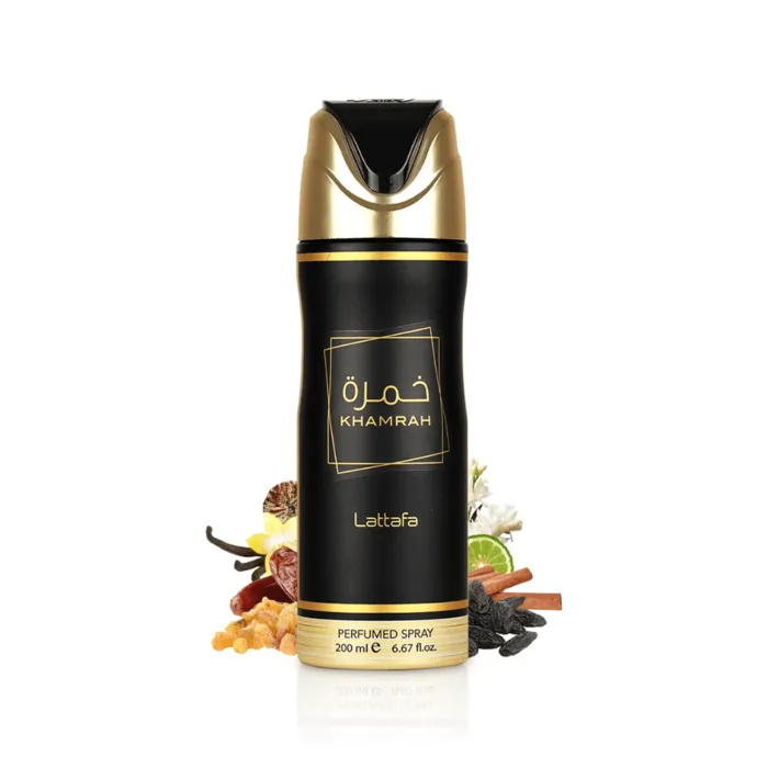 Perfume Body Spray Lattafa Khamrah de 200 ML 6.7 FL