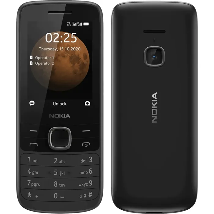 Celular Nokia 225 4G negro Celular Nokia 225 4G