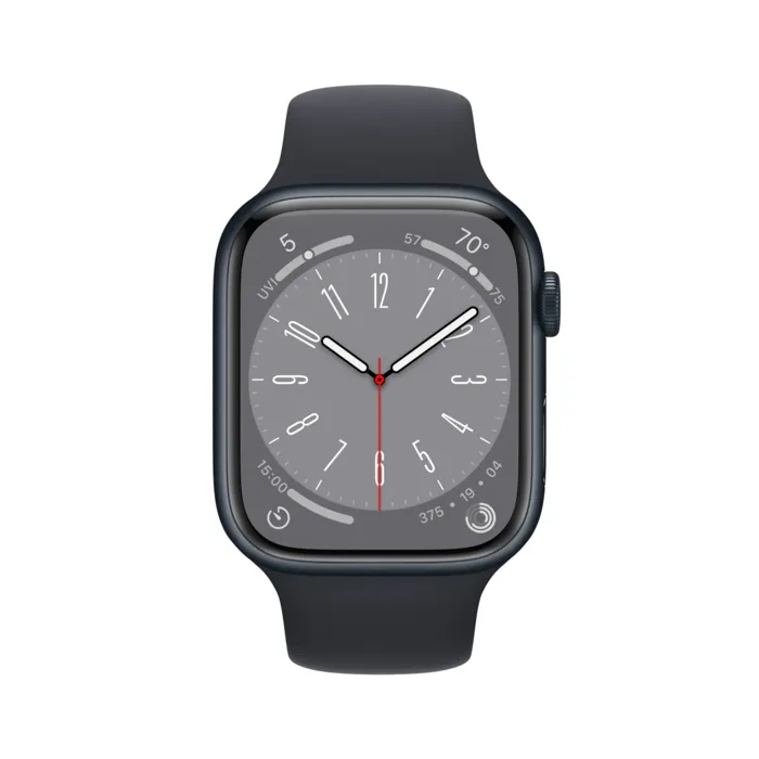 Apple Watch Serie 8 GPS  de 45mm negro