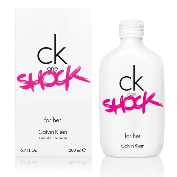 Perfume Ck One Shock De Calvin Klein Para Mujer 200 ml