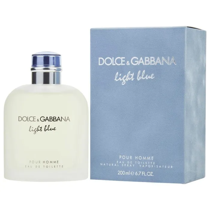 Perfume Light Blue De Dolce & Gabbana Para Hombre 200 ml