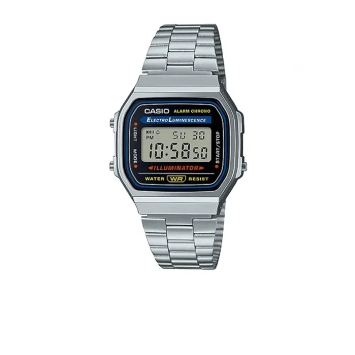 Reloj Casio Acero Original A168wa-1wdf