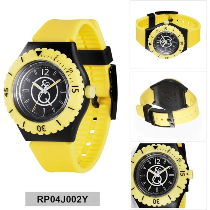 Reloj Q&Q Smile Solar Amarillo Unisex RP04J002Y