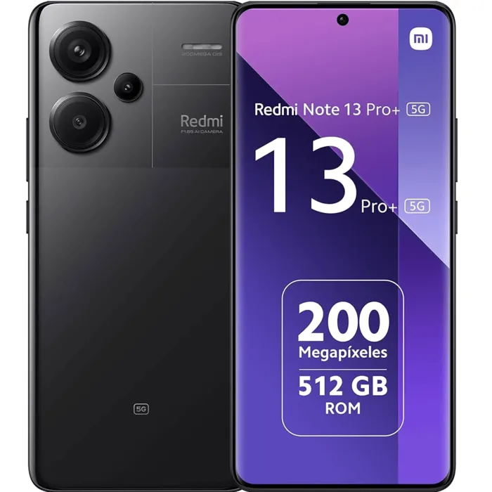 Celular Redmi Note 13 Pro Plus 5G 512GB 12GB Negro