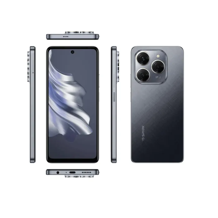 Celular Tecno Spark 20 Pro 256GB 8GB Negro