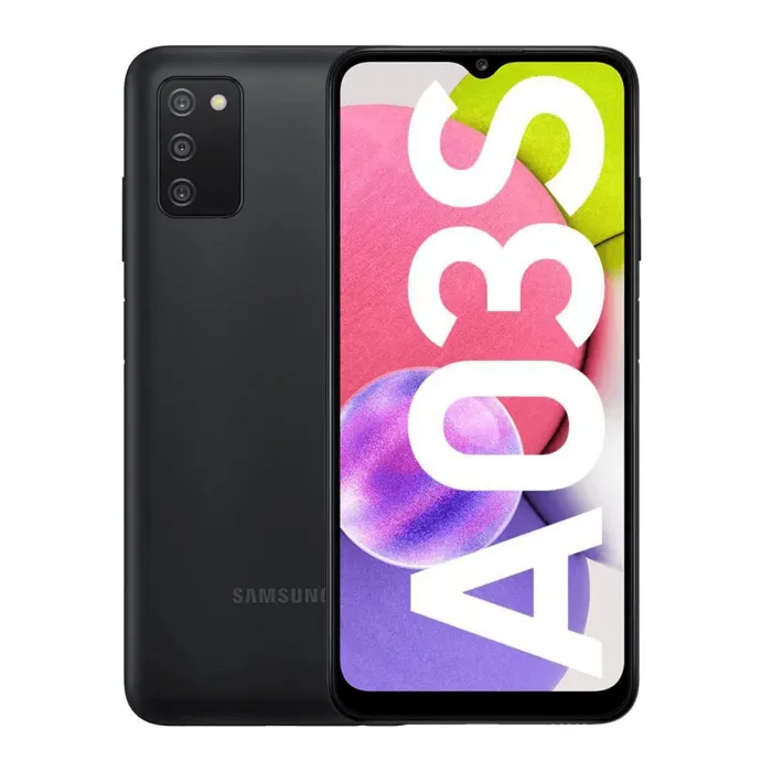 Celular Samsung A03S 64GB 4 RAM negro Celular Samsung A03S 64GB 4 RAM