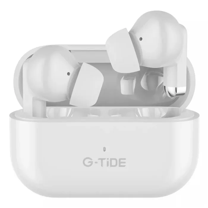 Audífonos Inalámbricos G-tide L22 con Sensor Táctil blancos