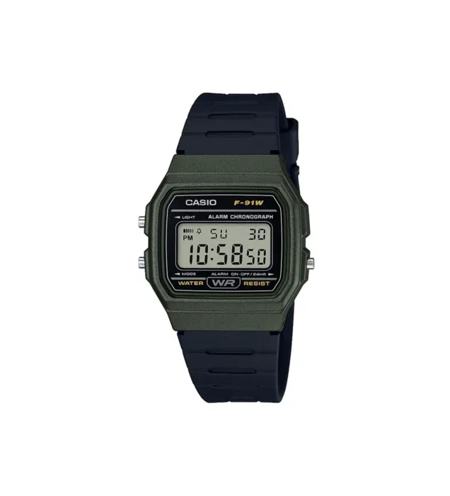 Reloj Casio Unisex Resina Original F-91wm-3adf