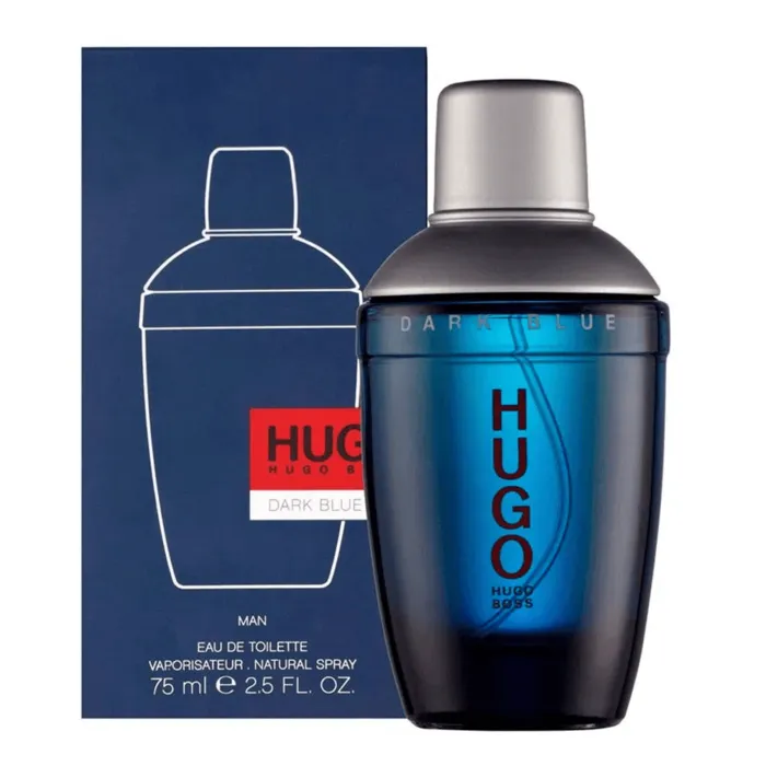 Perfume Hugo Boss Dark Blue 75Ml 2.5Oz Hombre Original Locion