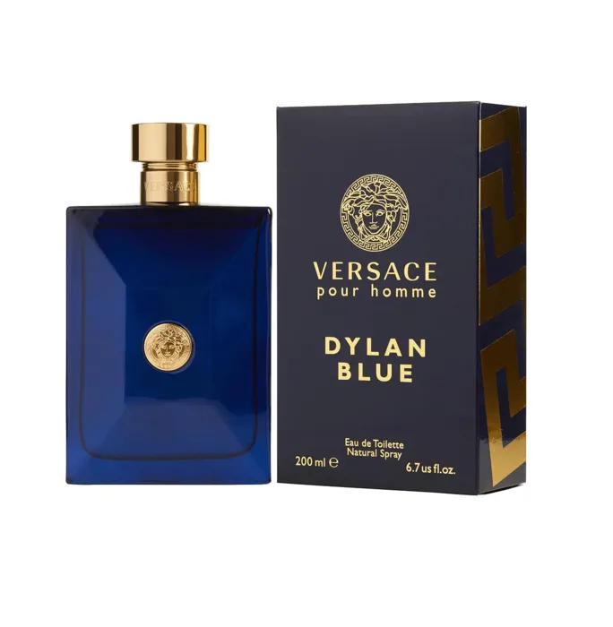 Perfume Versace Pour Homme Dylan Blue De Versace Para Hombre 200 ml