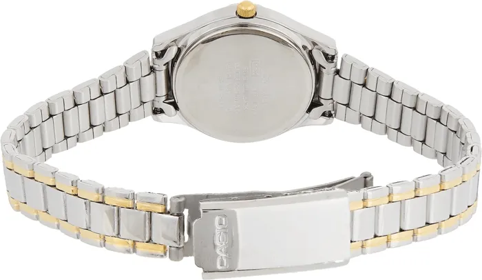 Reloj Casio Para Mujer Acero Dorado Original Ltp-1275sg-9adf