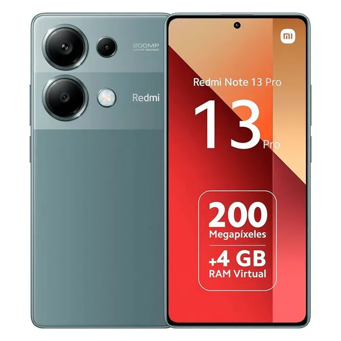 Celular Redmi Note 13 Pro 256GB 8GB 4G Verde