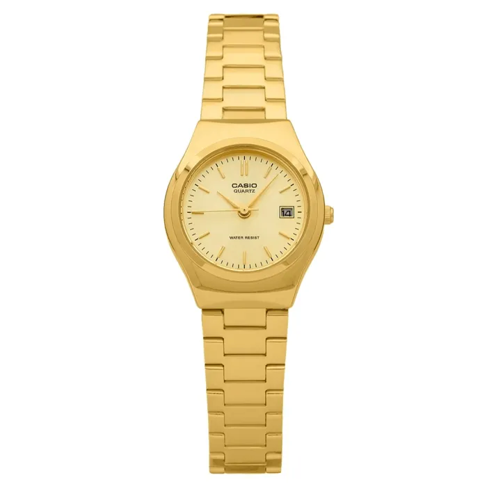 Reloj Casio Para Mujer Acero Dorado Original Ltp-1170n-7ardf