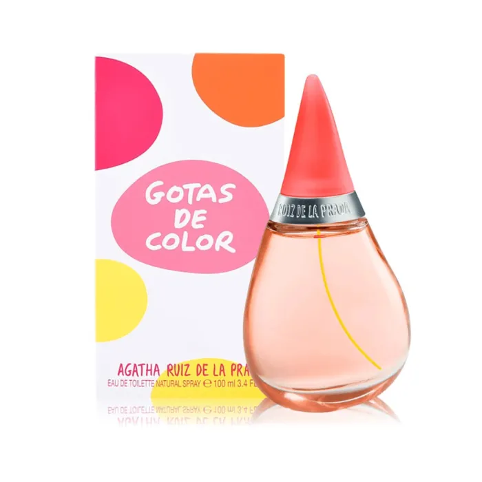 Perfume Gotas De Color De Agatha Ruiz Para Mujer 100 ml