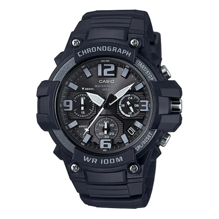 Reloj Casio Para Hombre Goma Original Mcw-100h-1a3vdf