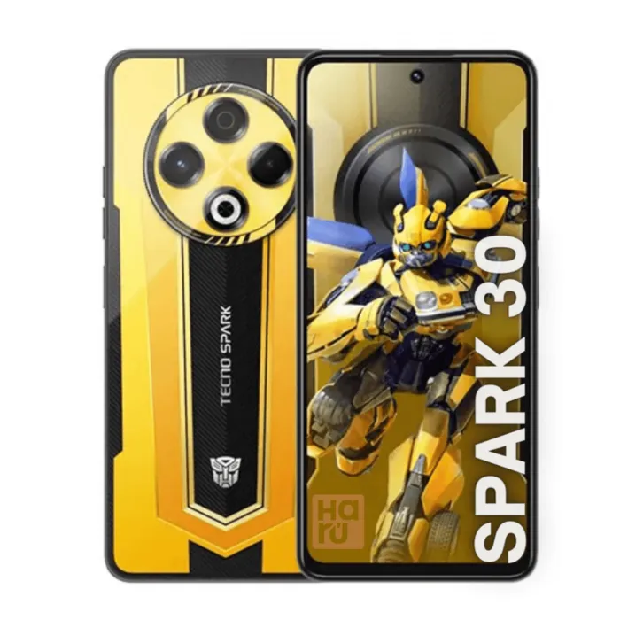 Celular Tecno Spark 30 8+256GB Edición Bumblebee