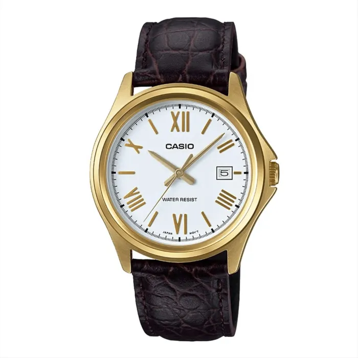 Reloj Casio Para Hombre Cuero Original Mtp-1183q-7adf