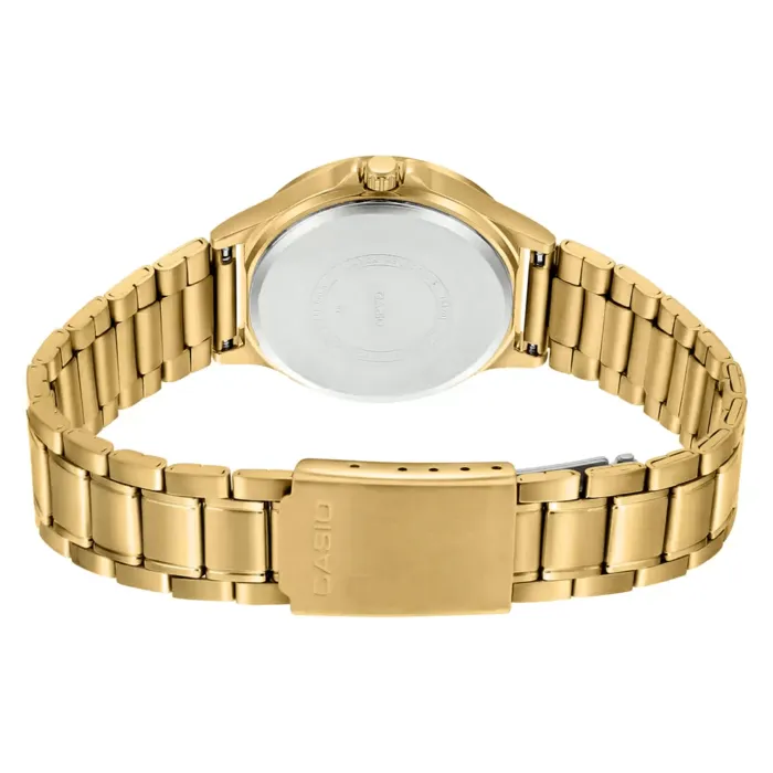 Reloj Casio Para Mujer Acero Dorado Original Ltp-v300g-1audf