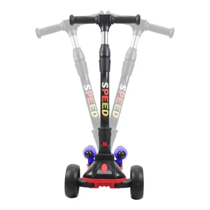 Patineta para Niño Scooter con Humo color Rojo y Azul