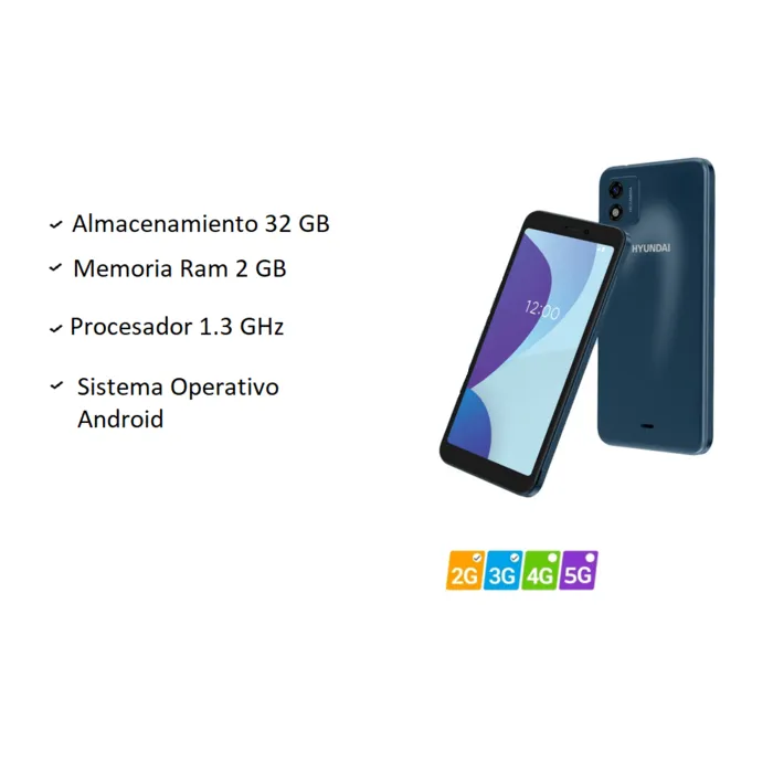 Celular Hyundai E554 32 GB 2 RAM