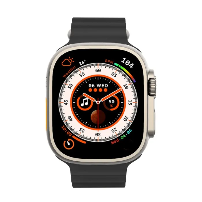 Reloj Inteligente H8 Ultra Smartwatch negro