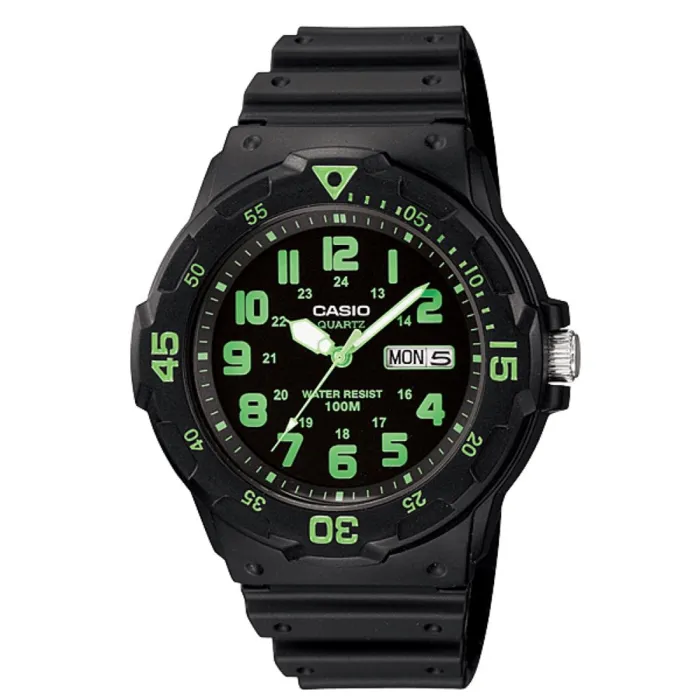 Reloj Casio Para Hombre Goma Original Mrw-200h-3bvdf