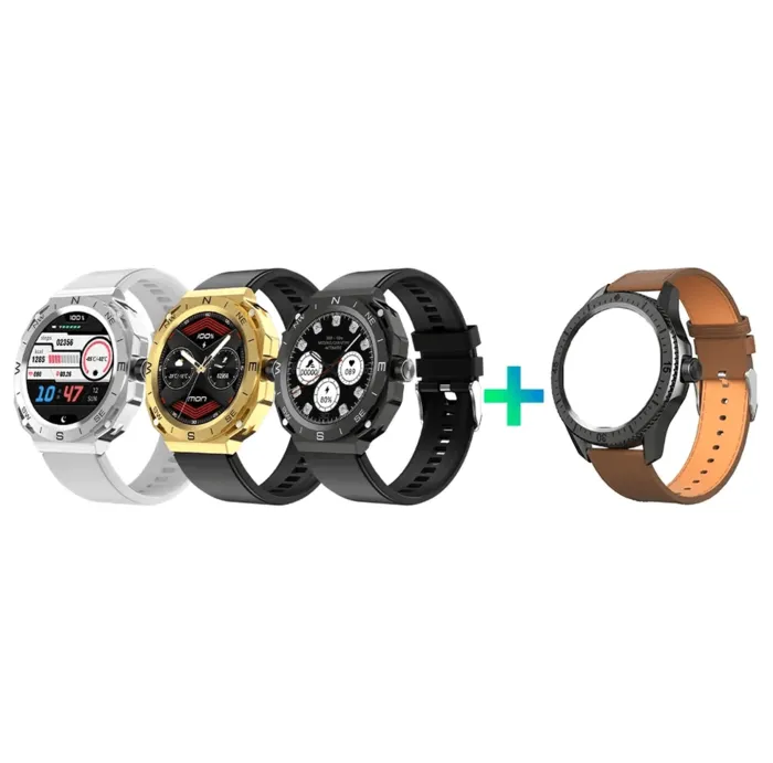 Reloj inteligente Mobulaa Modelo SK22 Smartwatch Plateado