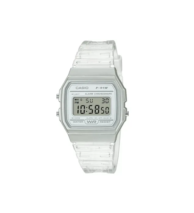 Reloj Casio Para Mujer Resina Original F-91ws-7df